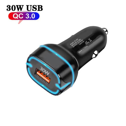 QC3.0 30W USB Car Charger, TE-205