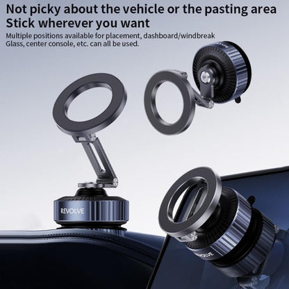 Z23 Dashboard 360 Degree Rotation Foldable Vacuum Suction Magnetic Car Cellphone Bracket, Z23