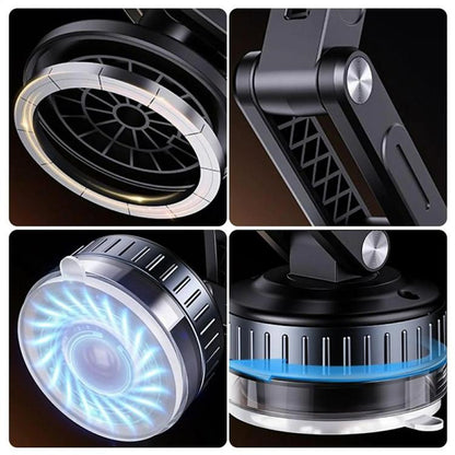 X51 Foldable Magnetic Cellphone Holder Car Dashboard Suction Cup Navigation Phone Holder, X51