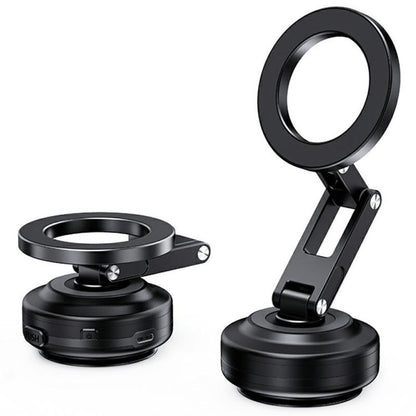 X63 Foldable Arm Car Phone Navigation Mount Vacuum Suction Cup Aluminum Alloy Holder, X63