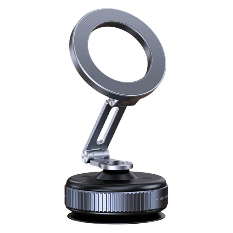 X54 Dashboard Windshield Suction Cup Mount Foldable Navigation Stand Magnetic Car Phone Holder, X54