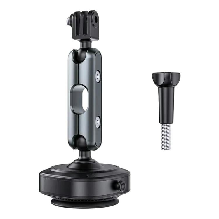 DJ-1  Car Mount Aluminum Alloy Action Camera Holder Electric Vacuum Suction Cup Bracket, DJ-1