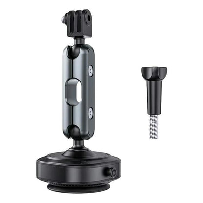 DJ-1  Car Mount Aluminum Alloy Action Camera Holder Electric Vacuum Suction Cup Bracket, DJ-1