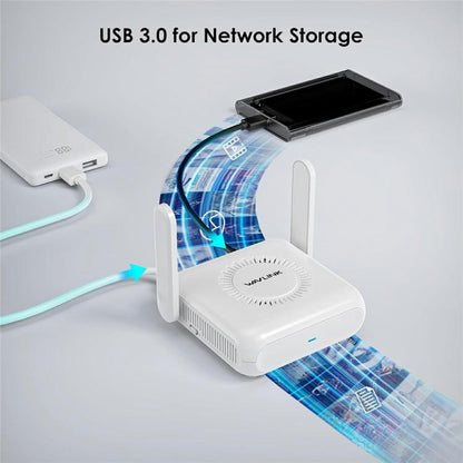 WAVLINK WNT100X3  AX3000 160MHz MU-MIMO OFDMA VPN Dual Band WiFi 6 Travel Router, US Plug, UK Plug, EU Plug, AU Plug