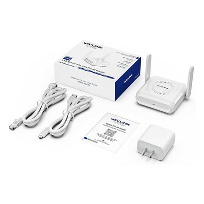 WAVLINK WNT100X3  AX3000 160MHz MU-MIMO OFDMA VPN Dual Band WiFi 6 Travel Router, US Plug, UK Plug, EU Plug, AU Plug
