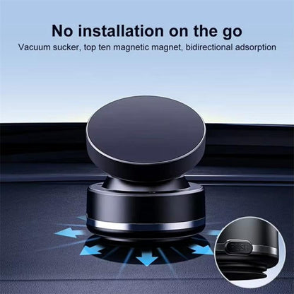 X95 Car Dashboard Windshield Navigation Bracket Magnetic Vacuum Suction Cup Phone Mount, X95