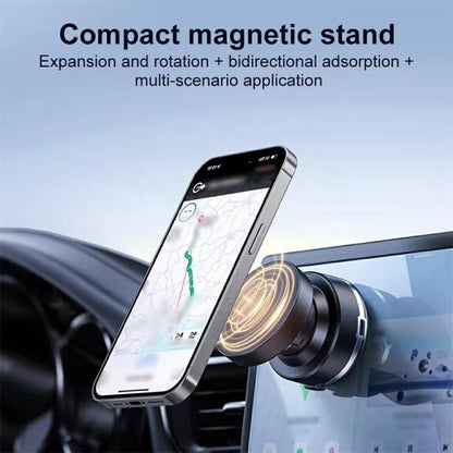 X95 Car Dashboard Windshield Navigation Bracket Magnetic Vacuum Suction Cup Phone Mount, X95