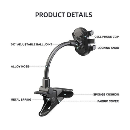 For Electric Guitar Bass Ukulele Piano Panel Live Teaching Universal Phone Holder, X040
