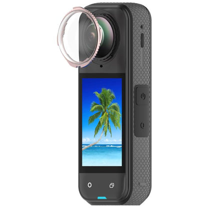 Rotating Optical Tempered Glass Lens Guard Protective Cover, For Insta360 X5, For Insta360 X4