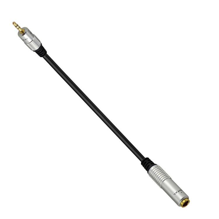 JUNSUNMAY 6.35mm Female to 3.5mm TRS Male Stereo Audio Cable Guitar Cord, 0.3m, 1.8m