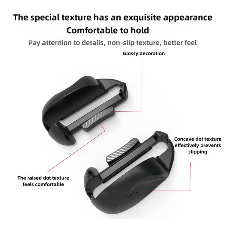 PGTECH Mini Portable Mouse with Left and Right Gaming Hand Controllers, For Nintendo Switch 2