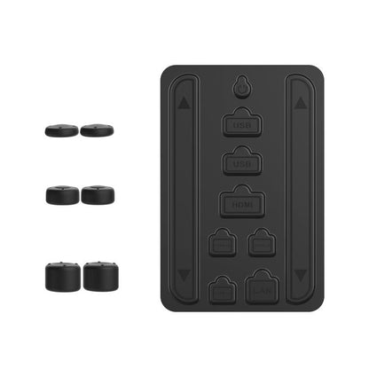 DOBE Game Console Dust Plug + Joystick Cap Set, For Nintendo Switch 2