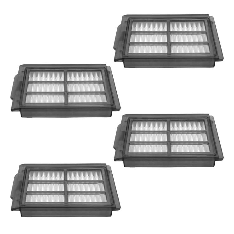 JUNSUNMAY 4pcs Sweeper Clean Filter for iRobot Roomba Plus 405 / 505 Combo, Clean Filter