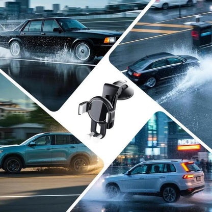 X253 Dashboard Suction Cup Holder Multifunctional 360 Degree Rotating Car Phone Mount, X253