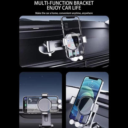X253 Dashboard Suction Cup Holder Multifunctional 360 Degree Rotating Car Phone Mount, X253