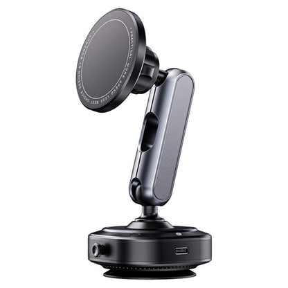 X75 360 Degree Rotation Magnetic Bracke Car Phone Holder Electric Suction Cup Holder, X75