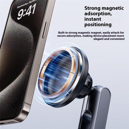 X75 360 Degree Rotation Magnetic Bracke Car Phone Holder Electric Suction Cup Holder, X75