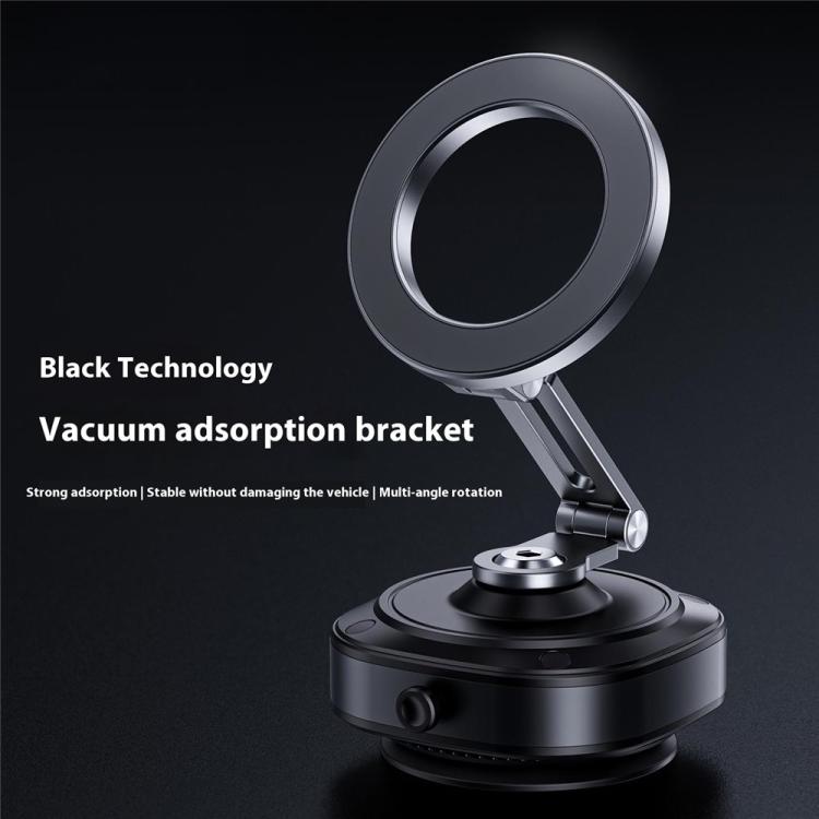 X74 Car Dashboard Electric Vacuum Suction Cup Magnetic Phone Holder, X74