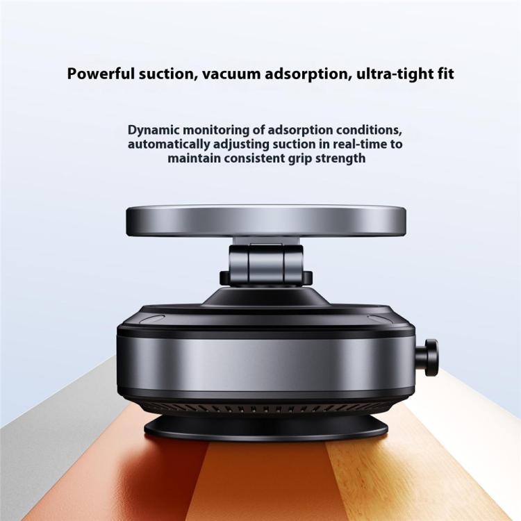 X74 Car Dashboard Electric Vacuum Suction Cup Magnetic Phone Holder, X74