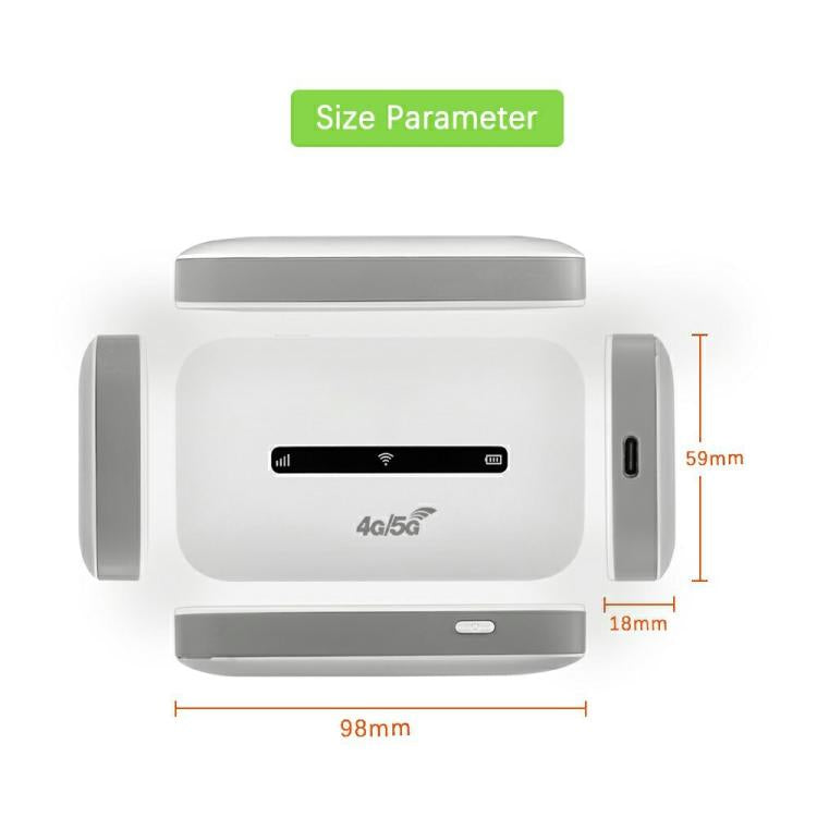 M6-E Eurasian Version Car Outdoor WiFi Hotspot Device Portable 4G LTE Mobile WiFi Router, M6-E