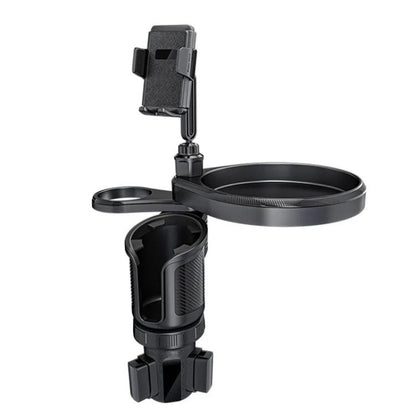 CP242 Universal 4 in 1 Car Phone Holder Cup Holder Tray Stand Car Cup Holder Expansion Tray, CP242