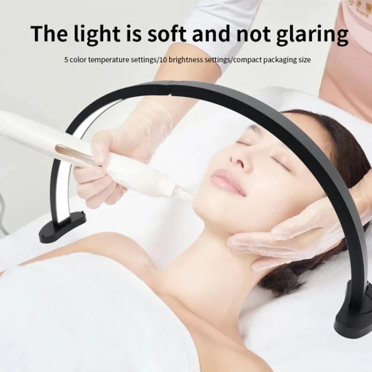 HD-M11X 28 inch LED Light Semi-Circular Desktop Beauty Lamp Fill Light For Tattoo / Nail Art, US Plug, EU Plug, UK Plug, AU Plug