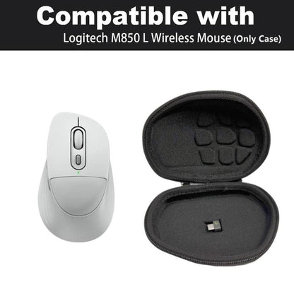 For Logitech M850L Portable Wireless Mouse Hard Case Storage Bag, For Logitech M850L