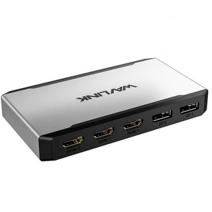 WAVLINK UG7701 Support 4K 60Hz 100W PD Hub Adapter USB-C to HD / Display Port Docking Station, UG7701