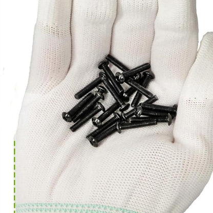 Hexagon Flat Head Bolts Nuts + Washers Alloy Steel Class 10.9, With Hexagon Wrench (M2-M5)