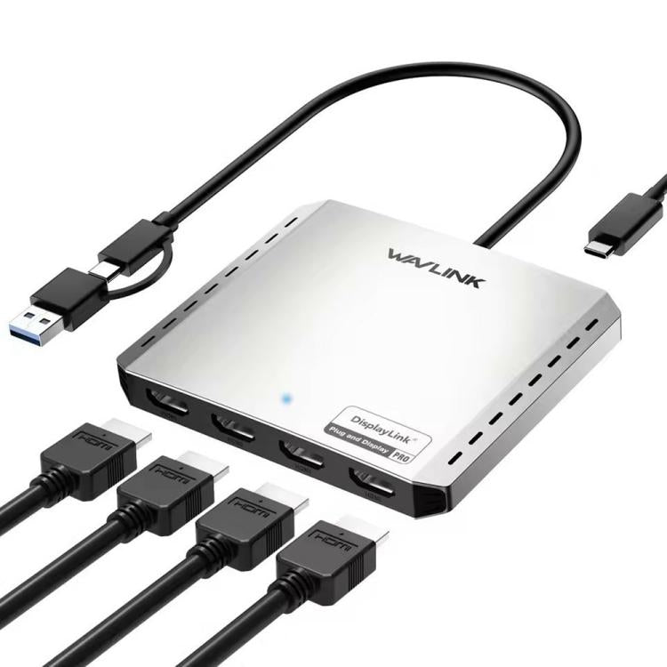 WAVLINK UG7501H 85W Upstream Charging 4 HD Converter 4K Display Adapter, UG7501H