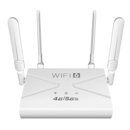 CPE907-E Eurasian Edition 150Mbps Download Speed 4 Antennas SIM Card Router 4G LTE WiFi Router, US Plug, EU Plug