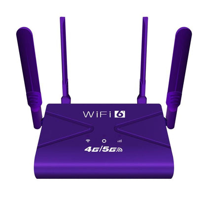 CPF907-L  American Version 4 Antennas Single WAN Port WiFi6 Home Use Router 4G LTE WiFi Router, US Plug, EU Plug