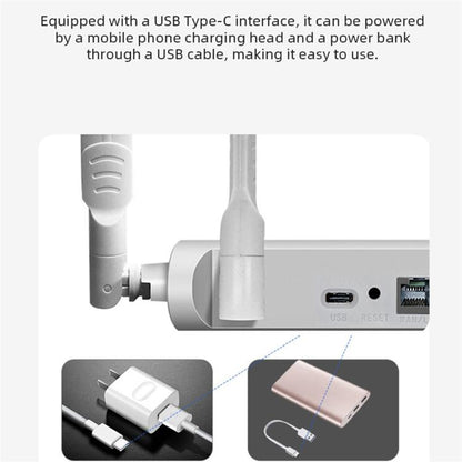 CPF907-L  American Version 4 Antennas Single WAN Port WiFi6 Home Use Router 4G LTE WiFi Router, US Plug, EU Plug