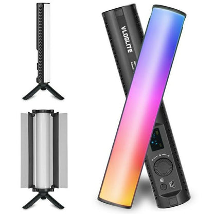 VLOGLITE B15RGB For Photography Live Streaming RGB Ambient Lamp Handheld LED Light Stick, B15RGB