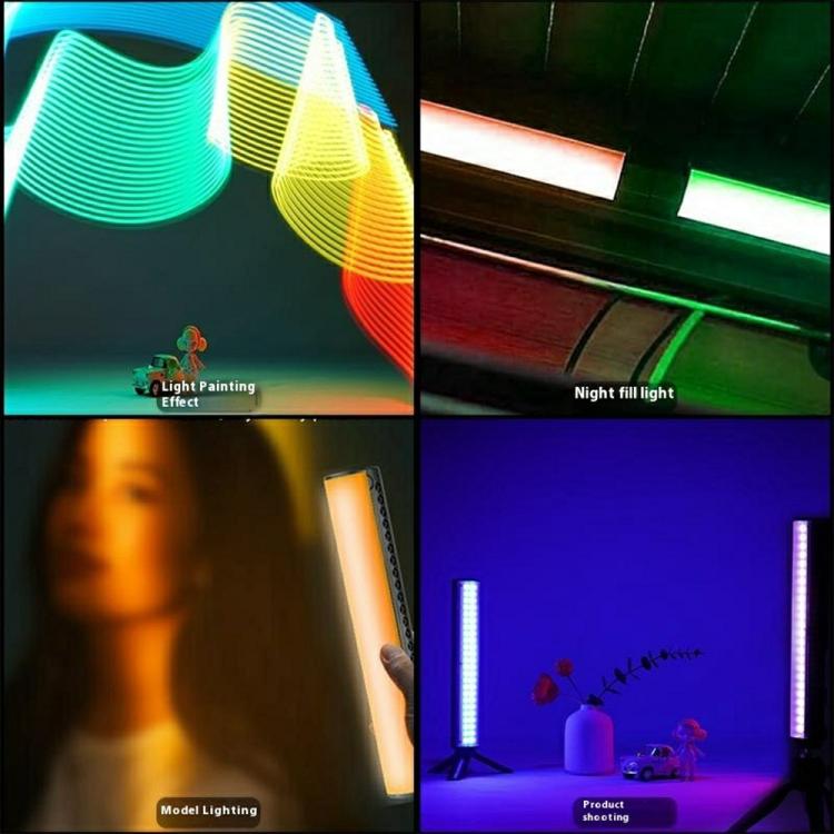 VLOGLITE B15RGB For Photography Live Streaming RGB Ambient Lamp Handheld LED Light Stick, B15RGB