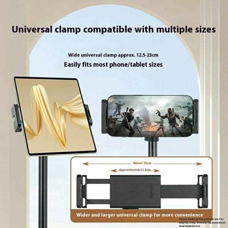 YUNTENG VCT-5229 For Smartphone / Tablet Folding Floor Stand Adjustable Height Tripod, VCT-5229