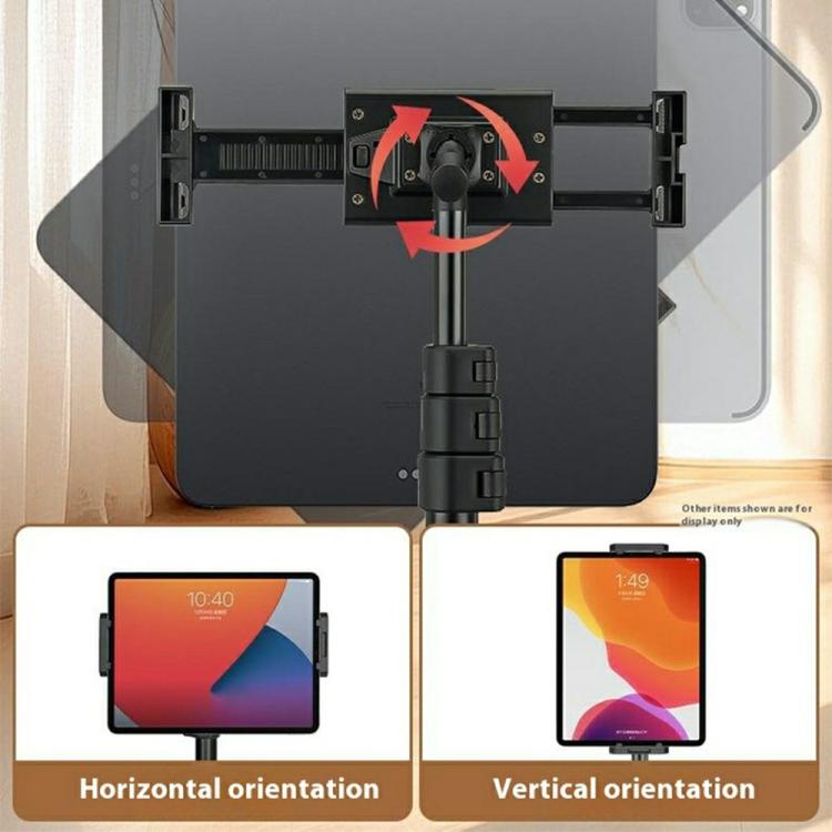 YUNTENG VCT-5229 For Smartphone / Tablet Folding Floor Stand Adjustable Height Tripod, VCT-5229