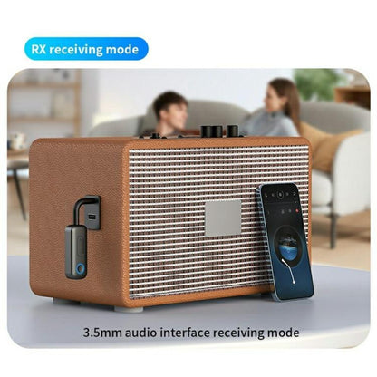 M33 Car AUX TV Wireless Audio Adapter 2 In 1 Bluetooth 5.4 Receiver Transmitter, M33