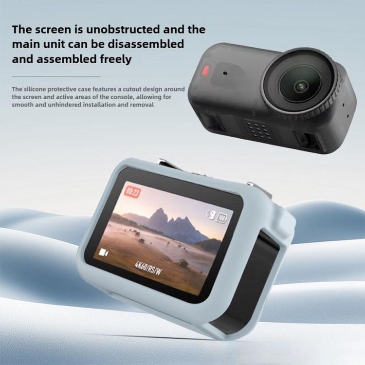 Sports Camera Body Silicone Protective Cover, For DJI Osmo Nano