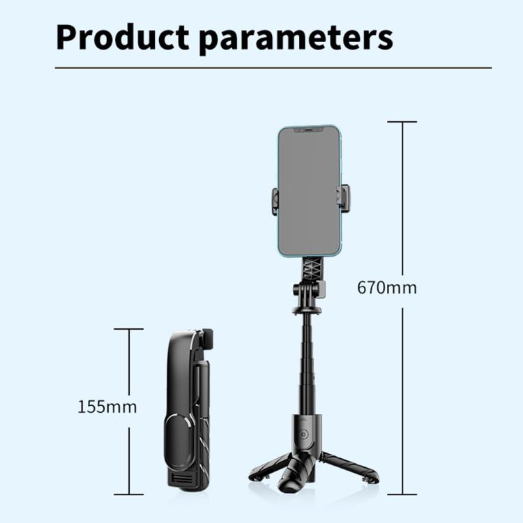 K25MINI Smartphone Live Streaming Photography Tripod Portable Bluetooth Selfie Stick