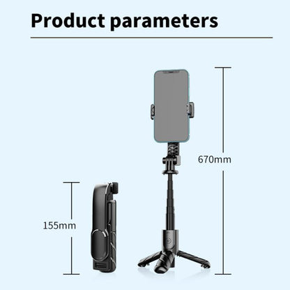 K25MINI Smartphone Live Streaming Photography Tripod Portable Bluetooth Selfie Stick