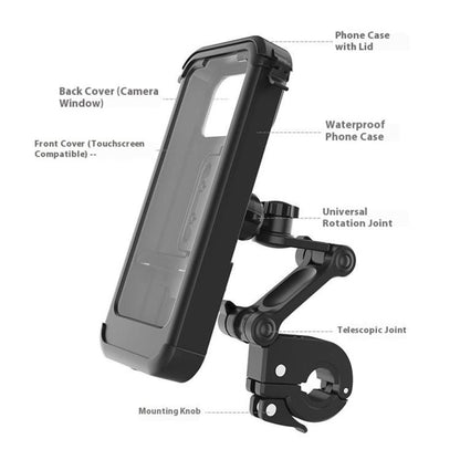 DS-MT3 Touchscreen Waterproof Anti-fog GPS Navigation Motorcycle Bike Phone Stand, DS-MT3
