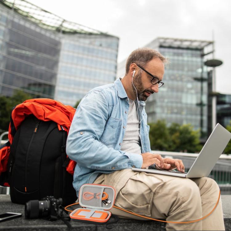 For LaCie Rugged Mini Hard Disk Portable Storage Protection Bag