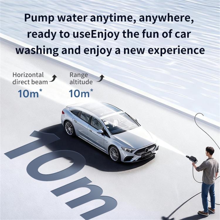 X9 Portable Handheld Foldable Car / Garden / Irrigation Wireless Car Wash Gun, Car Wash Gun