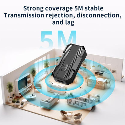 W23 Bluetooth 5.3 Hands-Free AUX Wireless Transmitter Car Audio Receiver Adapter, W23