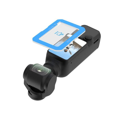 Positioning Easy-Paste HD Anti-Scratch Tempered Glass Film, For DJI Pocket 3 Screen Protector