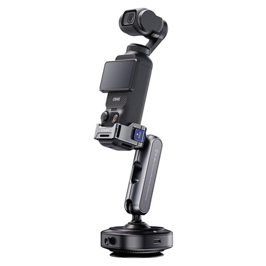 DJ3 Aluminum alloy Vacuum Suction Mount Accessory Expansion Action Camera Car Shooting Bracket for DJI Osmo Pocket 3, DJ3