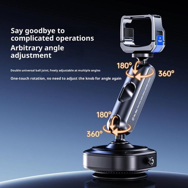 DJ3 Aluminum alloy Vacuum Suction Mount Accessory Expansion Action Camera Car Shooting Bracket for DJI Osmo Pocket 3, DJ3