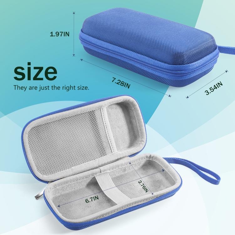 For 3Doodler Start+ Essentials 2024 / 2023 3D Printing Pen Storage Bag Portable Handle Hand Carrying Case, For 3Doodler Start+ Essentials 2024 / 2023 (Blue)