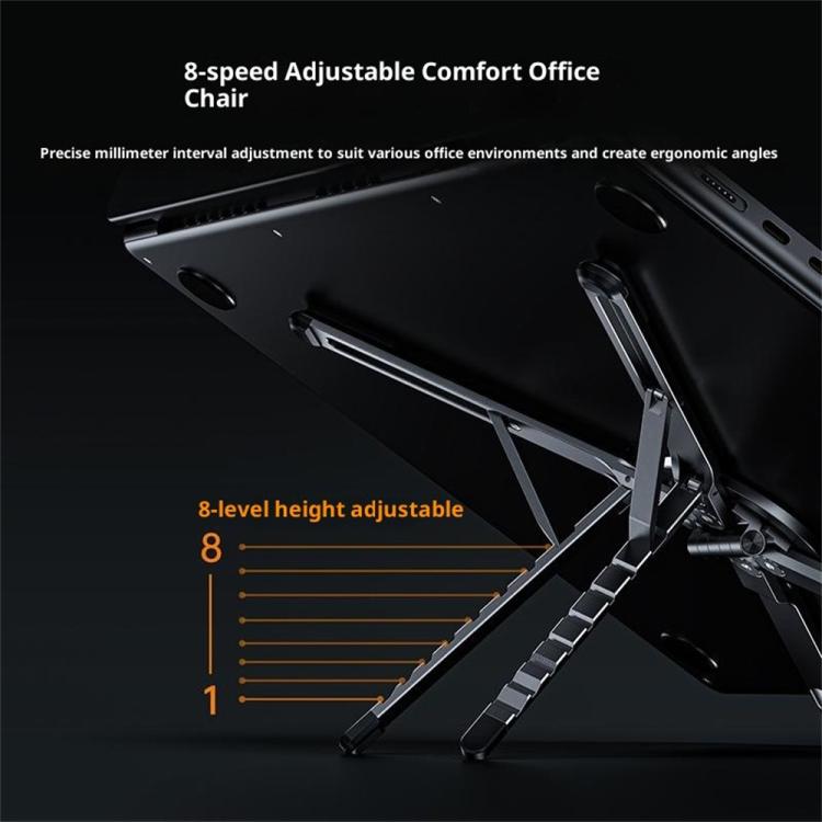 E05 Multi-Function Magnetic Aluminum Alloy Phone Holder Portable Desktop Stand for Tablet PC, E05